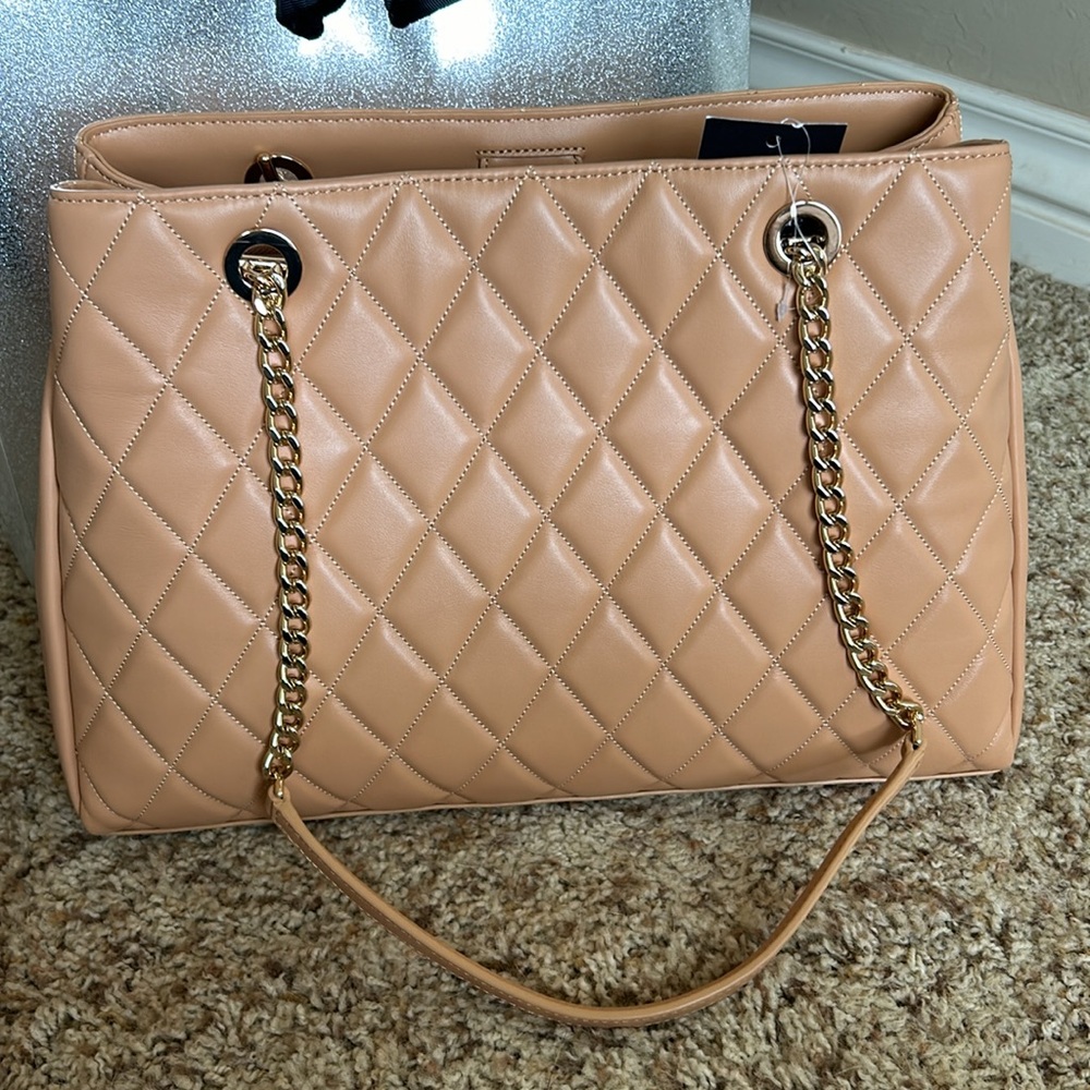 Kate Spade Tan Quilted Shoulder Bag - Picture 2 of 7